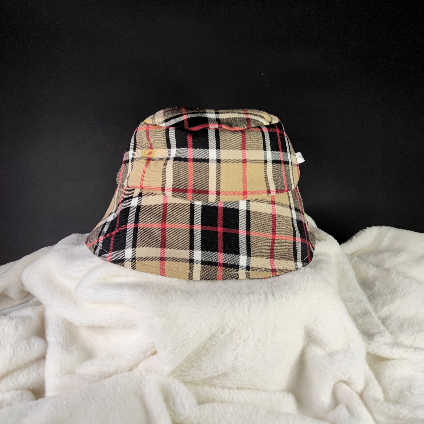 BUCKET Mocha Tartan Tenderness