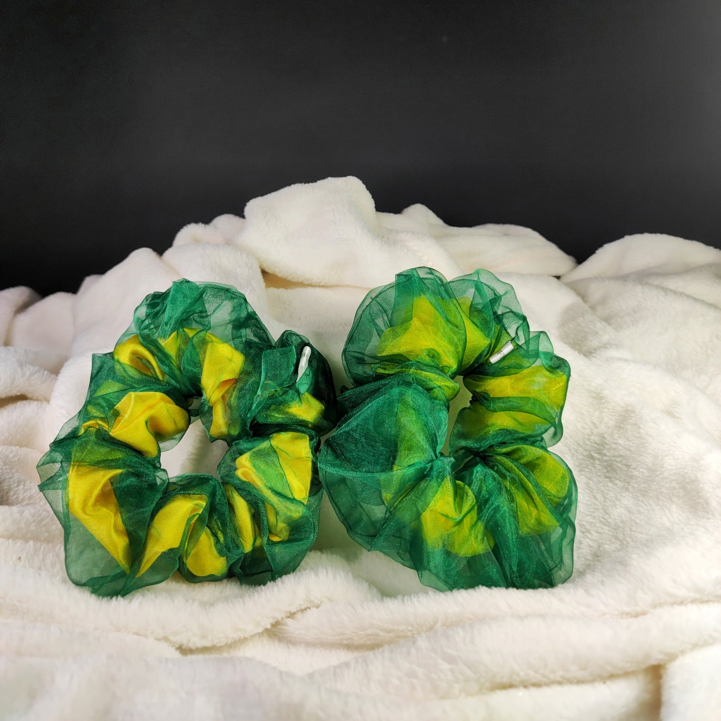 Mixed Sunlit Meadow Scrunchie