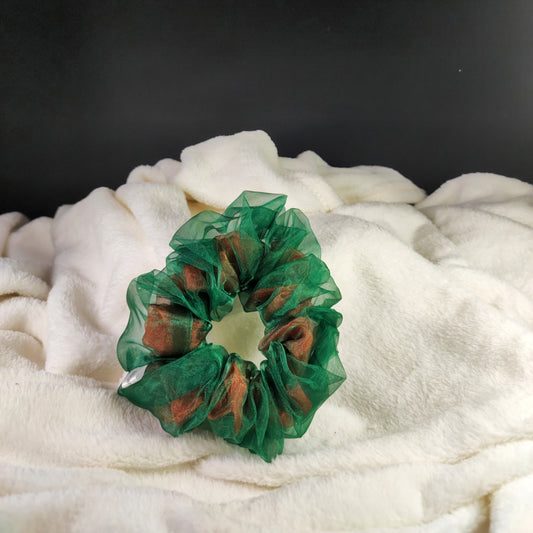 Mixed Rustic Forest Scrunchie